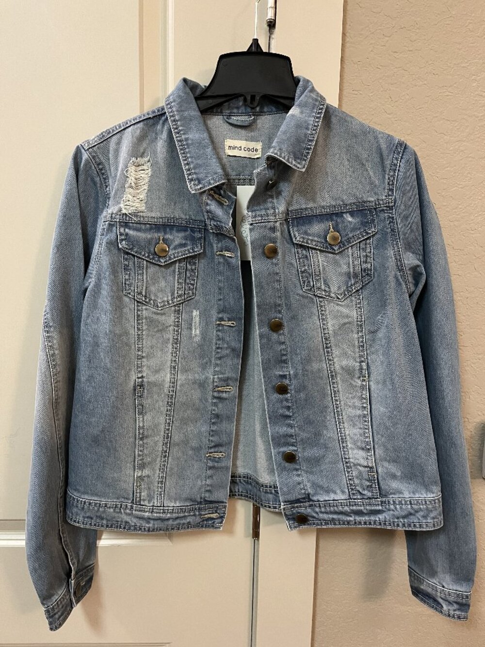 Filly Flair Mind Code Women's Denim Jean Jacket